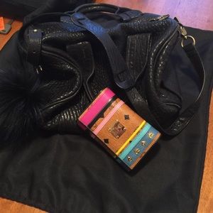 Alexander Wang Black Rocco bag with Bronze Studs